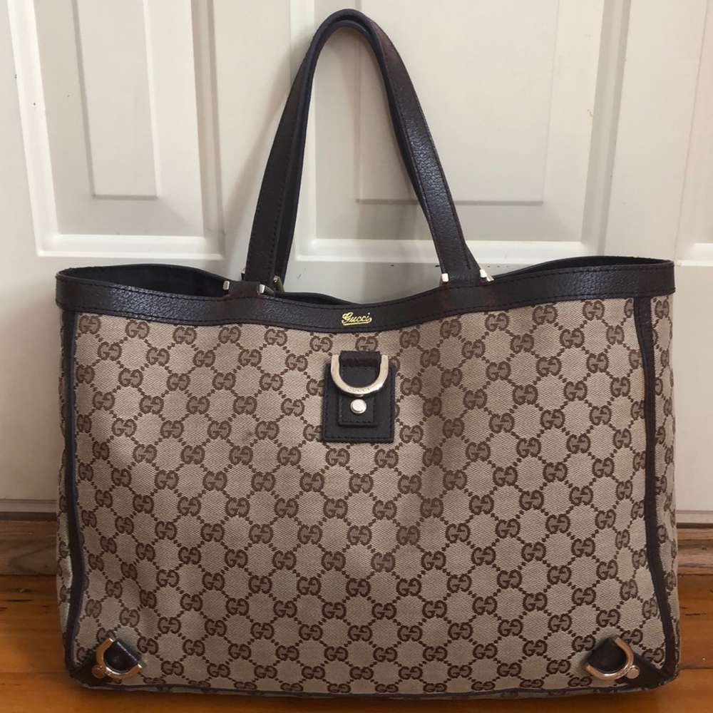 Authentic Gucci Large Abbey Tote
